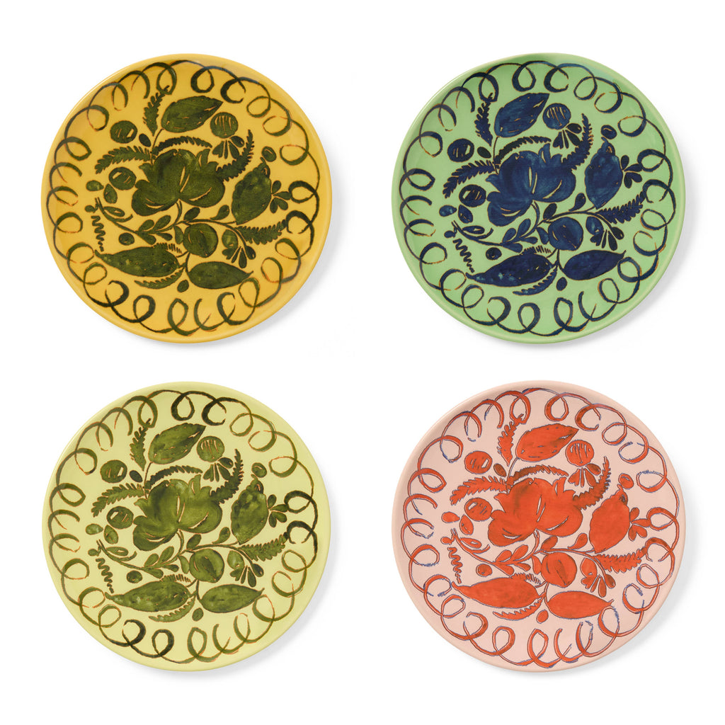 Caravan Home Amalfi 9" plate- Green