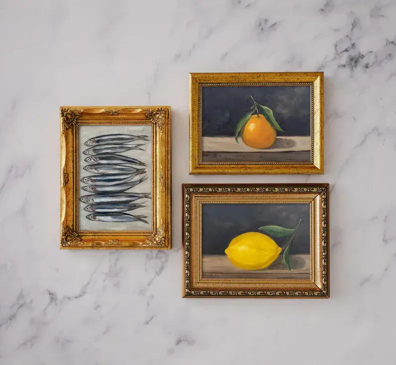 SARDINES - Framed Art Print