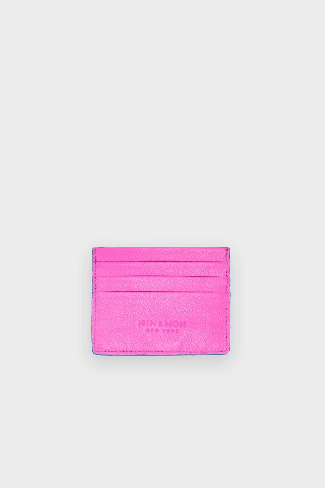 Filium Leather Cardholder - Bubblegum Pink