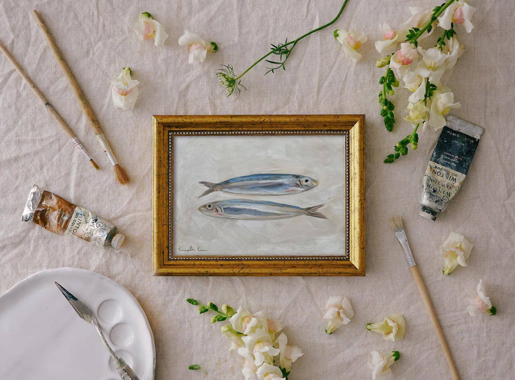 SARDINES II - Framed Art Print