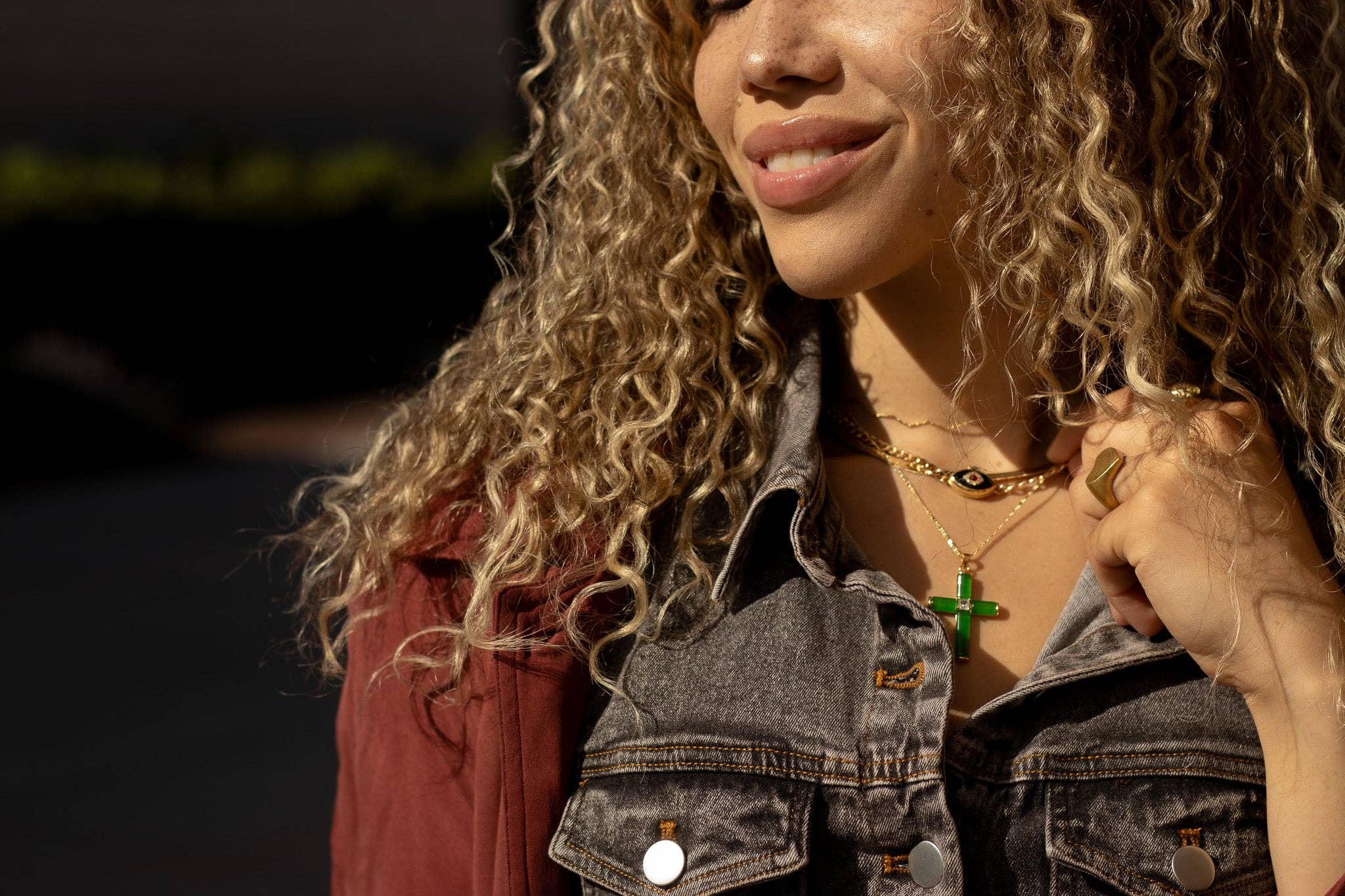 The Jada Cross Necklace