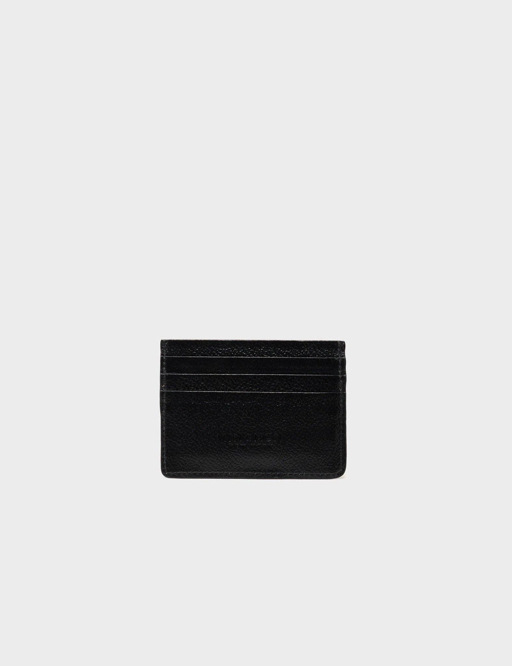 Min & Mon Filium Black Leather Cardholder