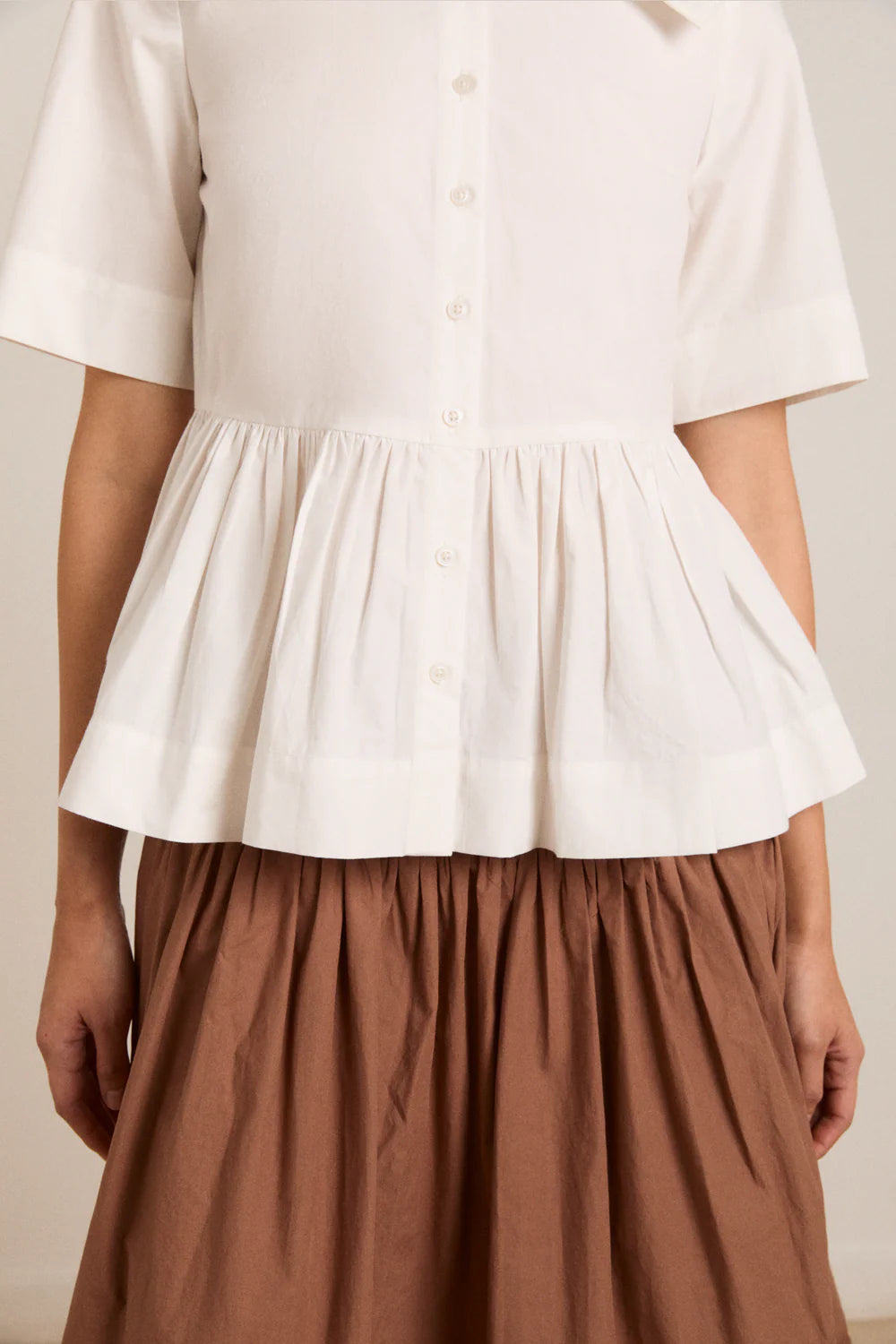 Damson Madder Cyrus Eyelet blouse