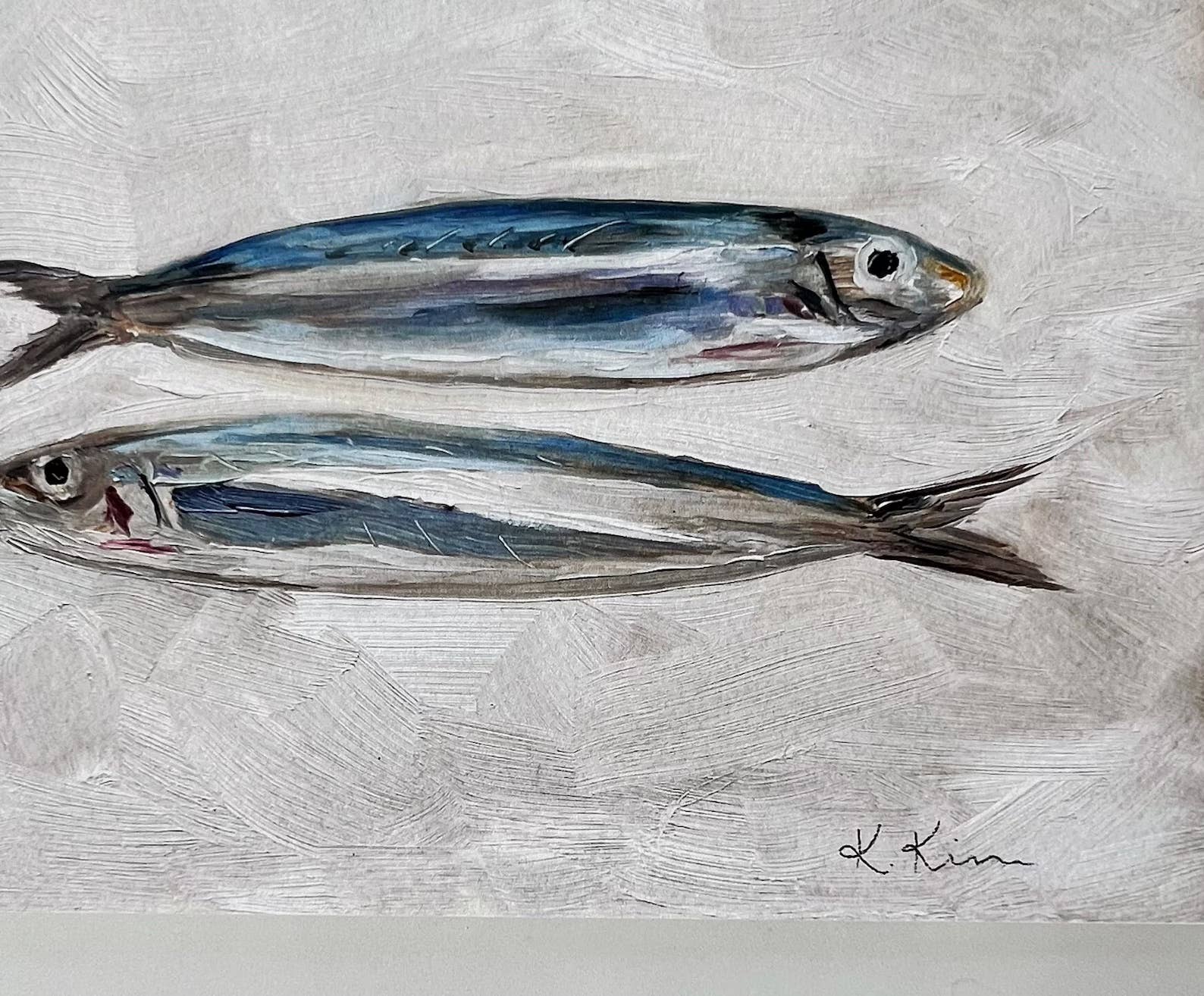 SARDINES II - Framed Art Print