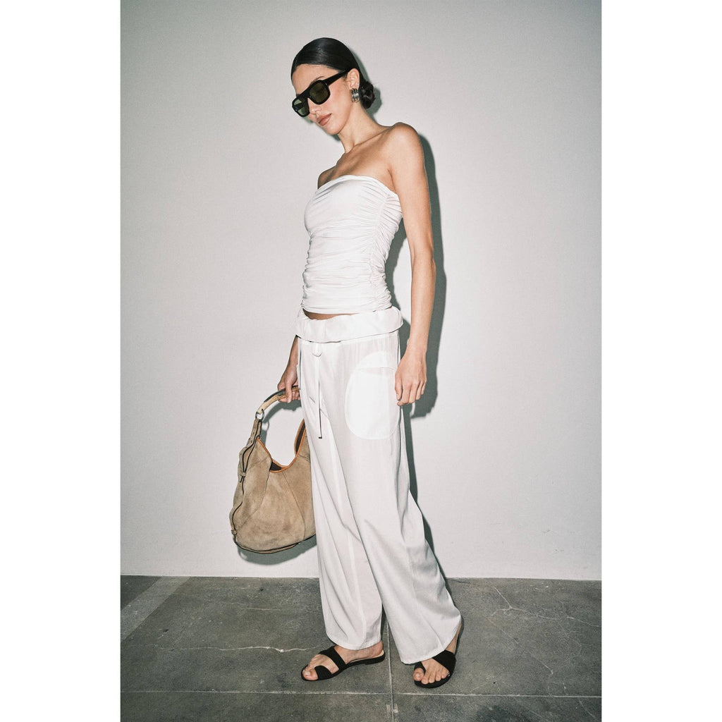 Valentina Ruched Tube Top
