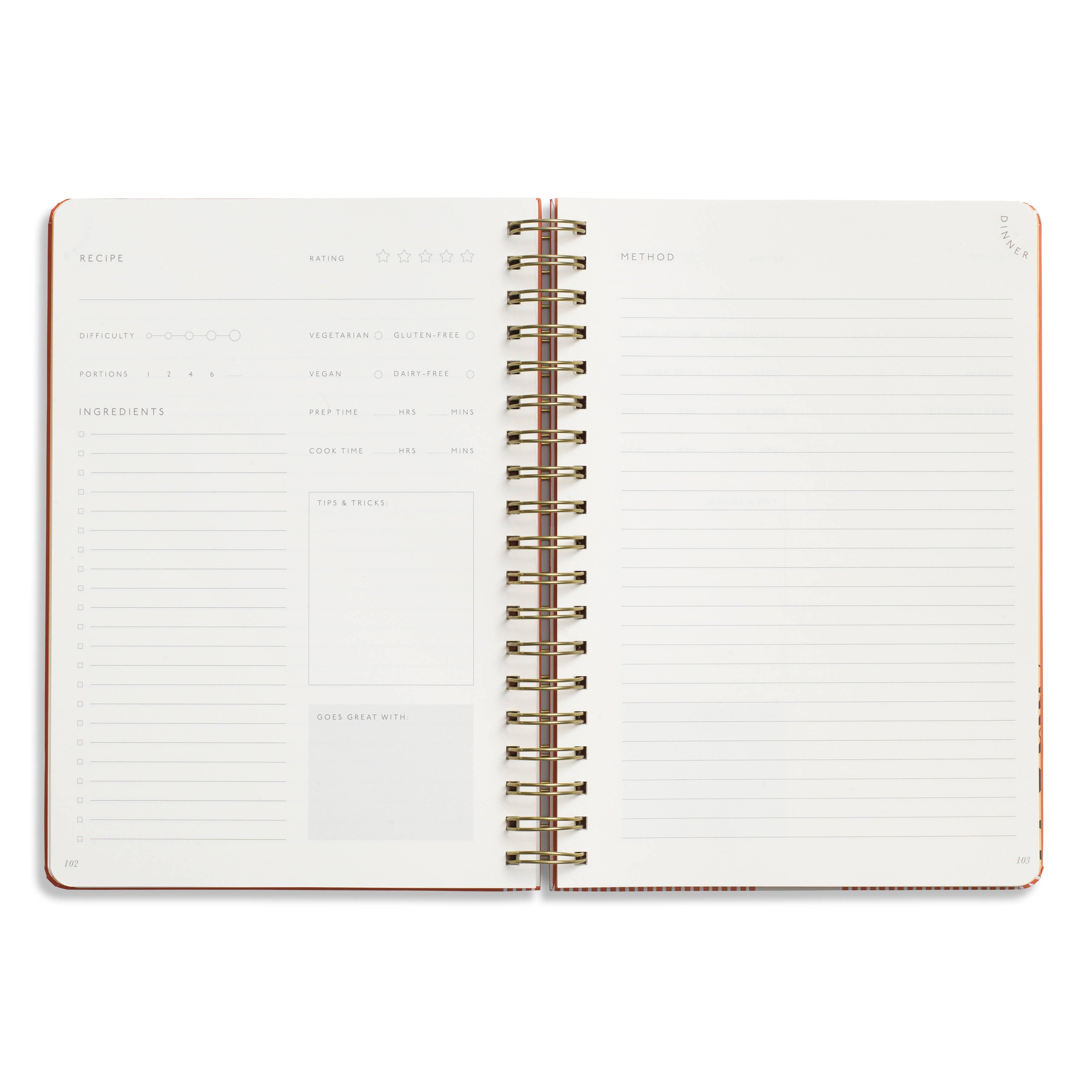 Guided Recipe Journal - Eat Well