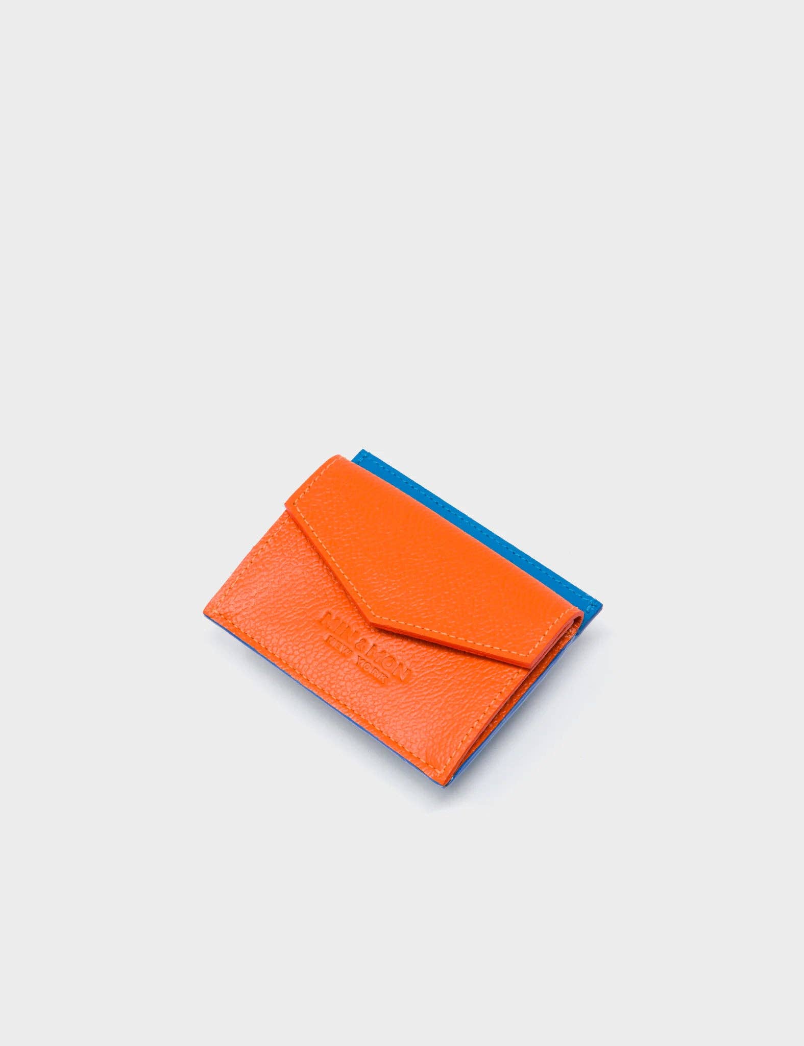 Felix Leather Cardholder:  Ibiza Blue