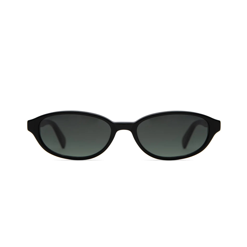 ELISA JOHNSON DAKOTA SUNGLASSES IN GLOSS BLACK