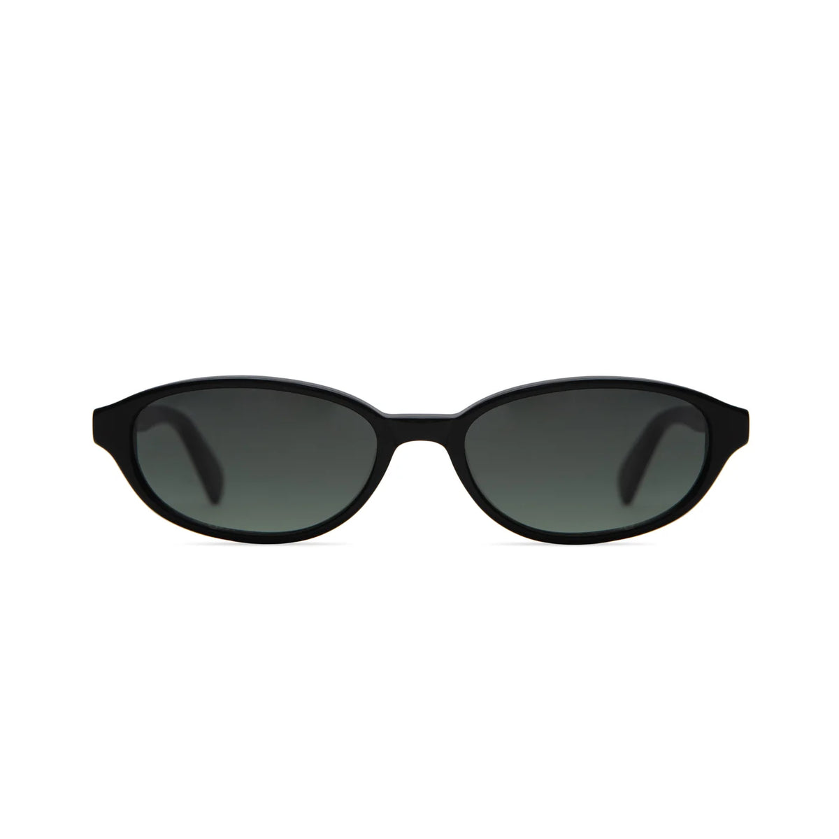 ELISA JOHNSON DAKOTA SUNGLASSES IN GLOSS BLACK