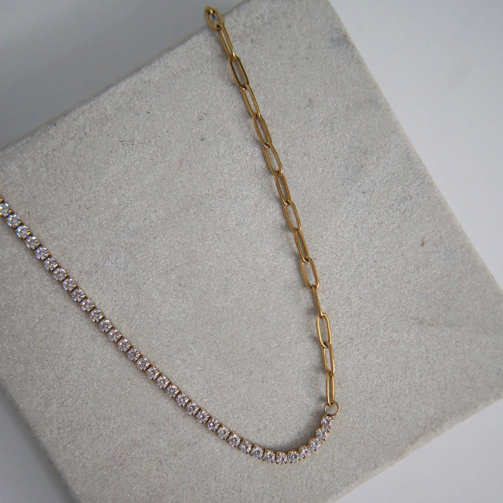 Celine Paperclip Necklace
