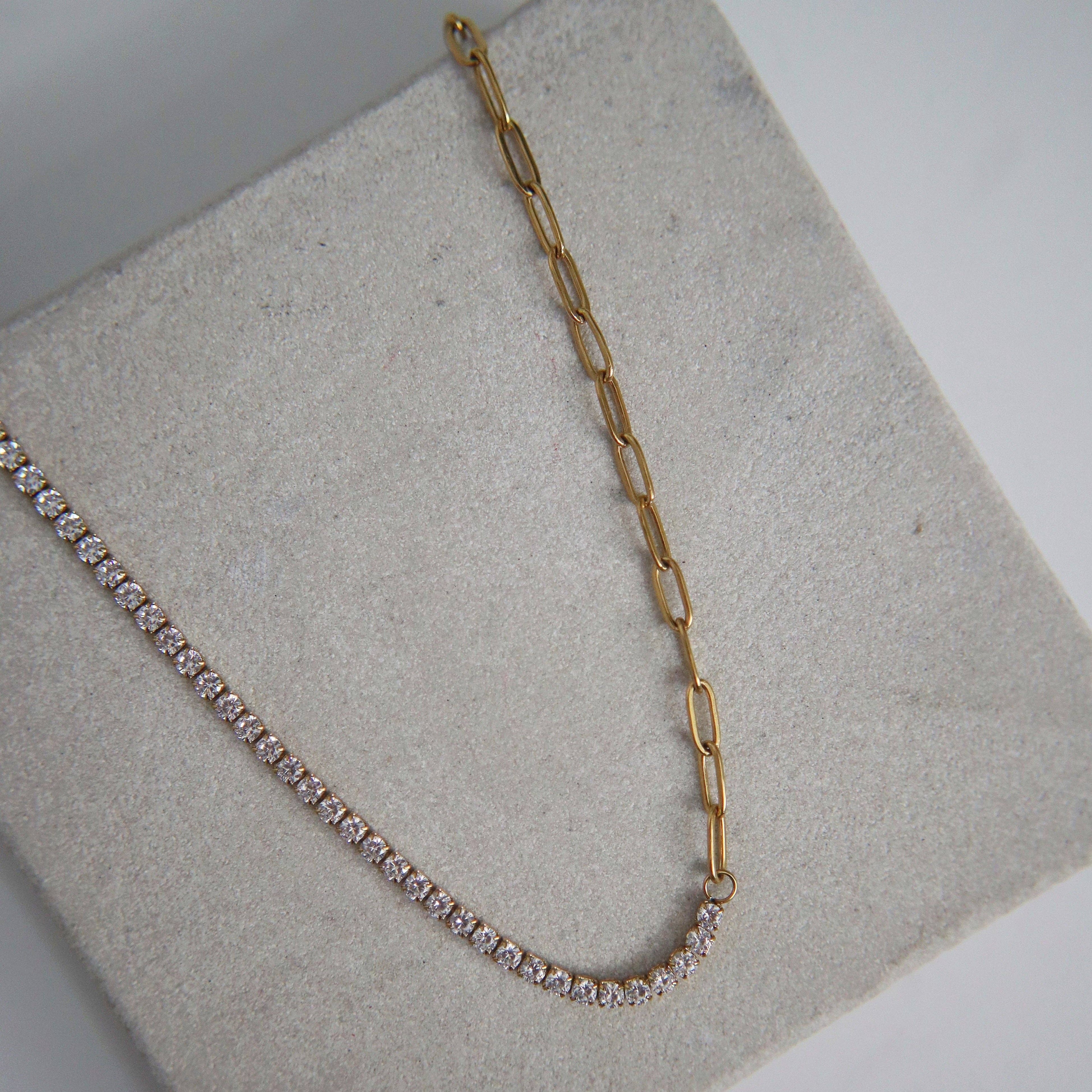 Celine Paperclip Necklace