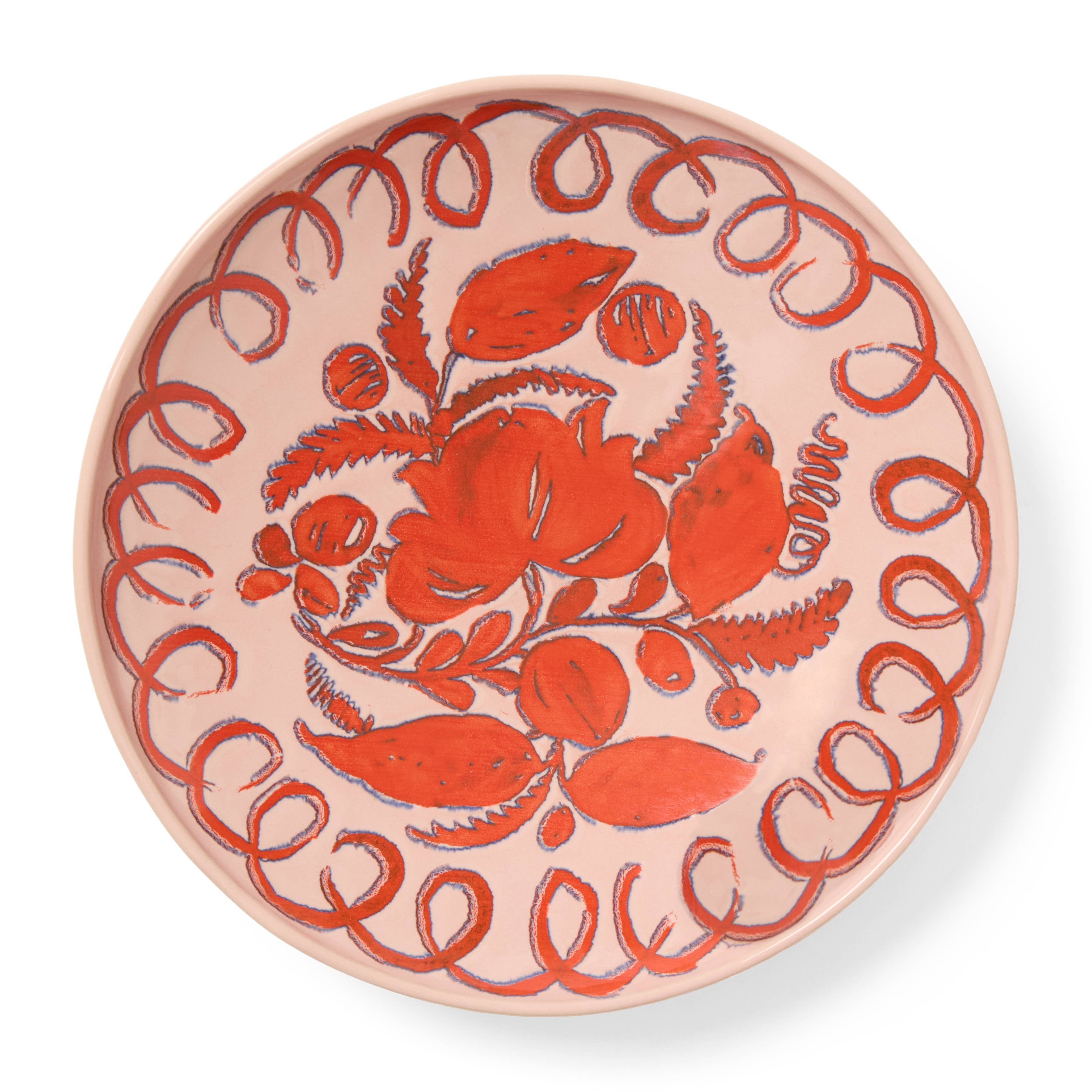 Caravan Home Amalfi Pasta Bowl - Pink