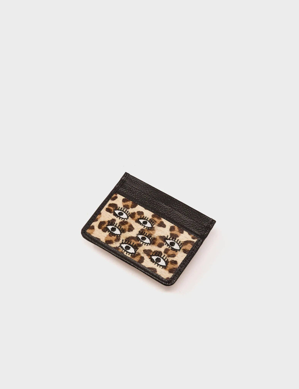 Min & Mon Filium Animal Print Leather Cardholder
