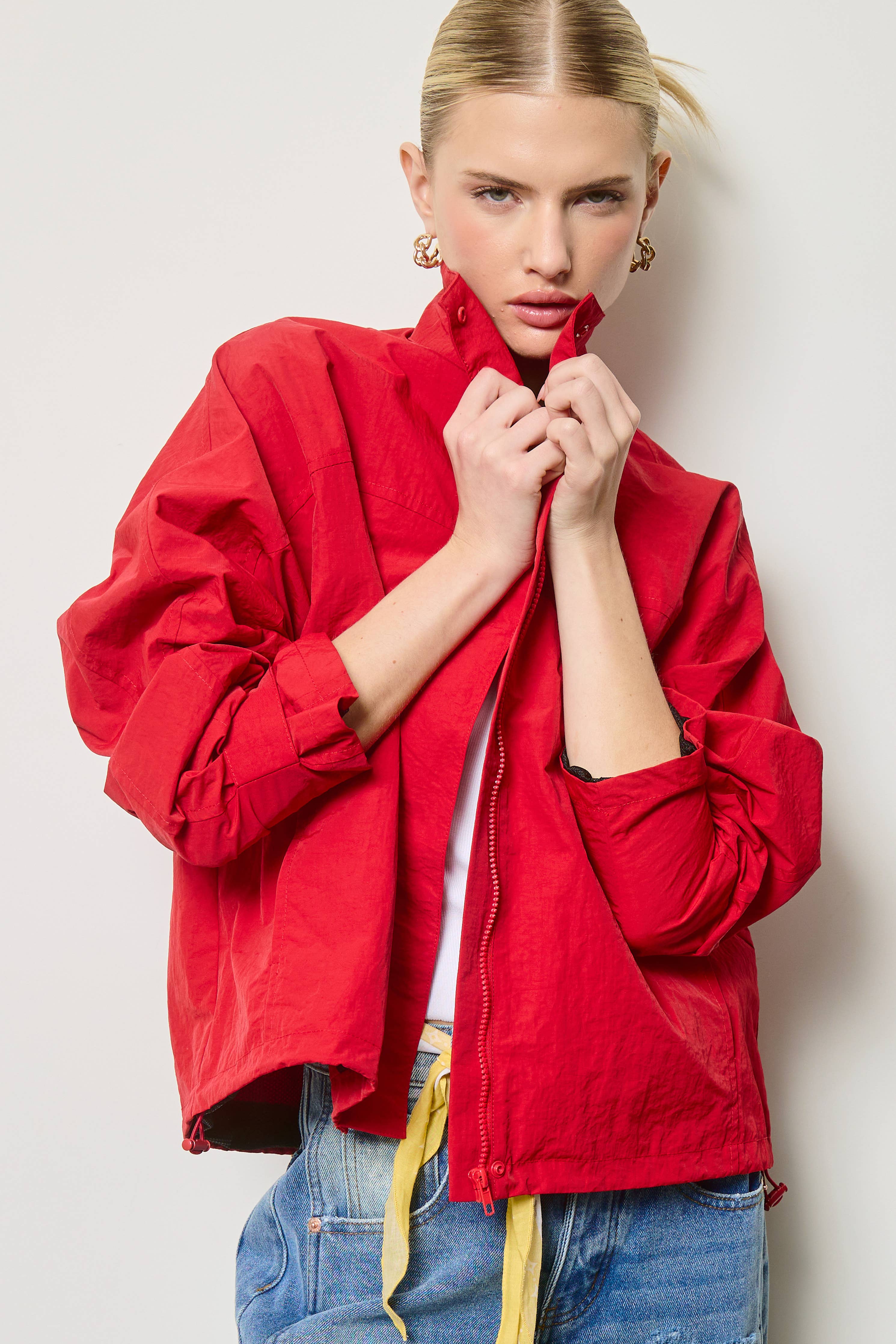 Utility Windbreaker Jacket