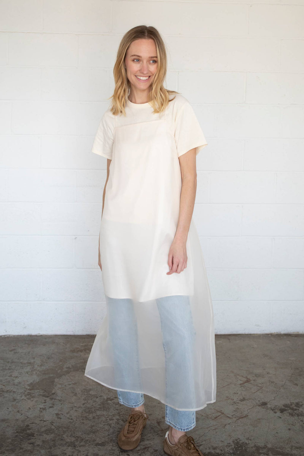 Jeanie Dress: Champagne