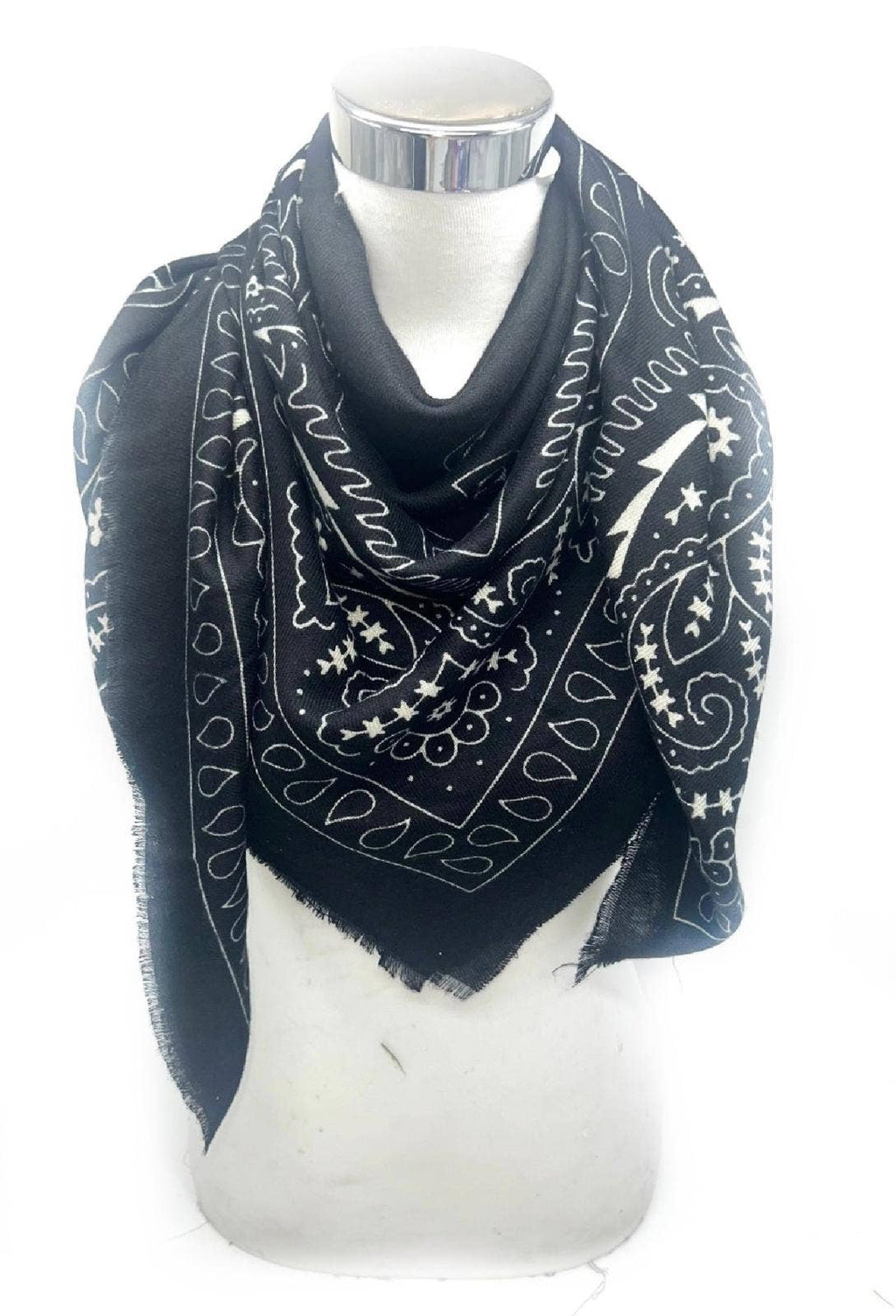 Bandana Print Scarf