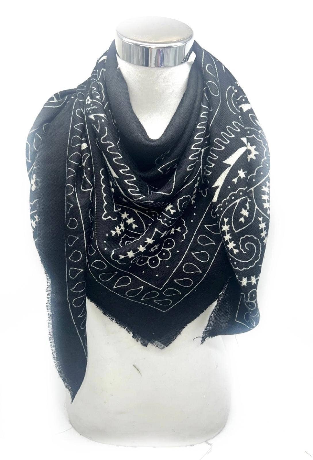 Bandana Print Scarf