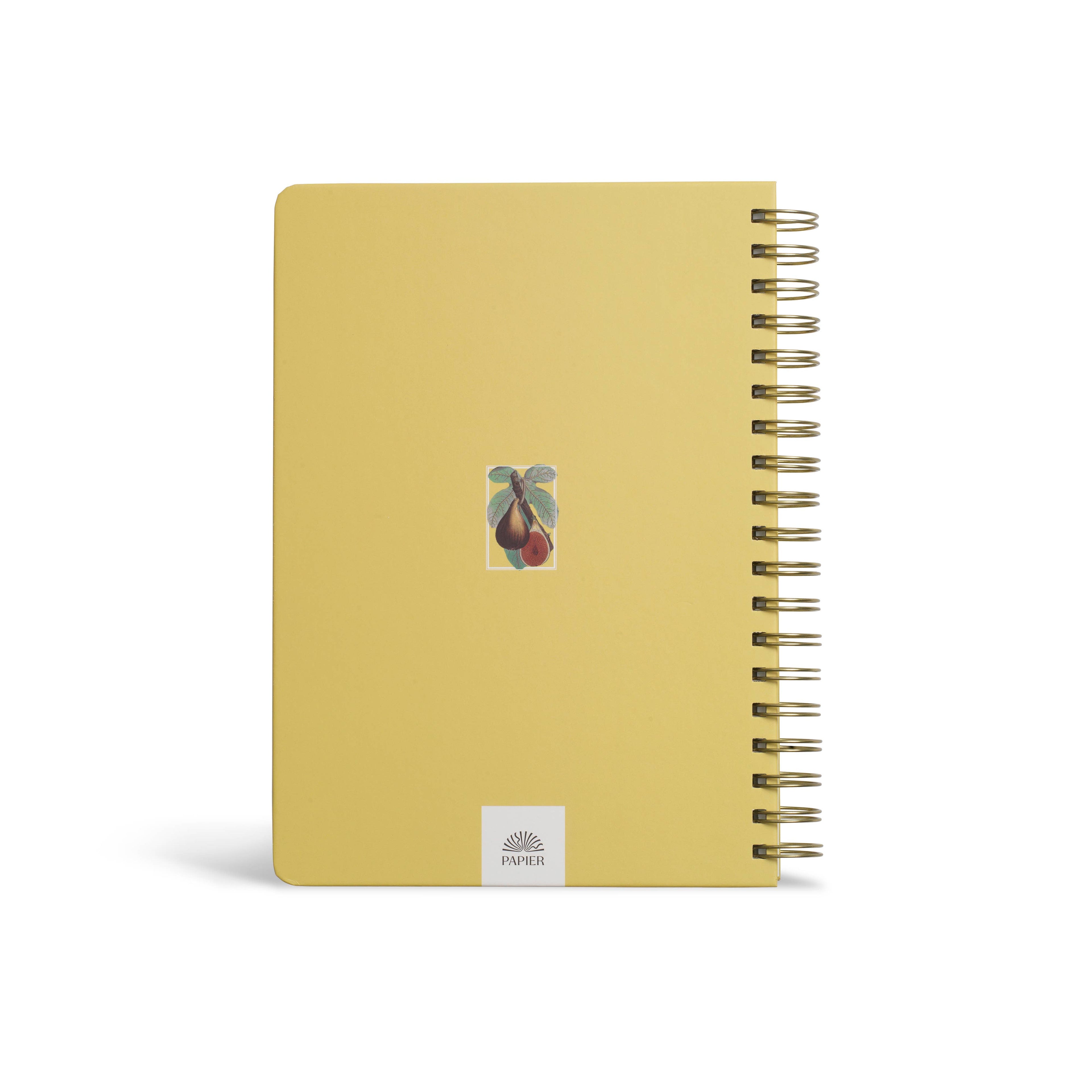 Hanging Fruits Hardcover Guided Recipe Journal