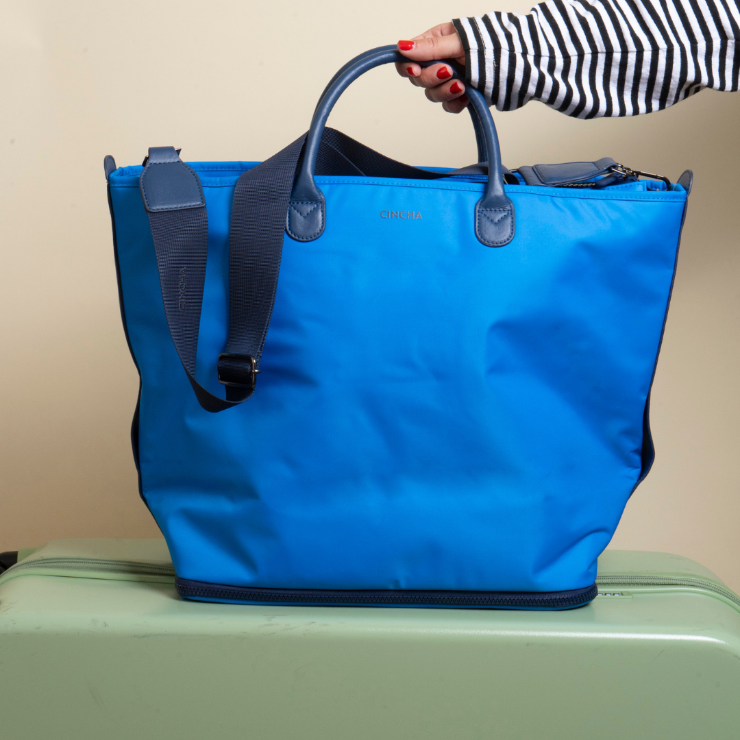 The Expandable Tote - Cerulean