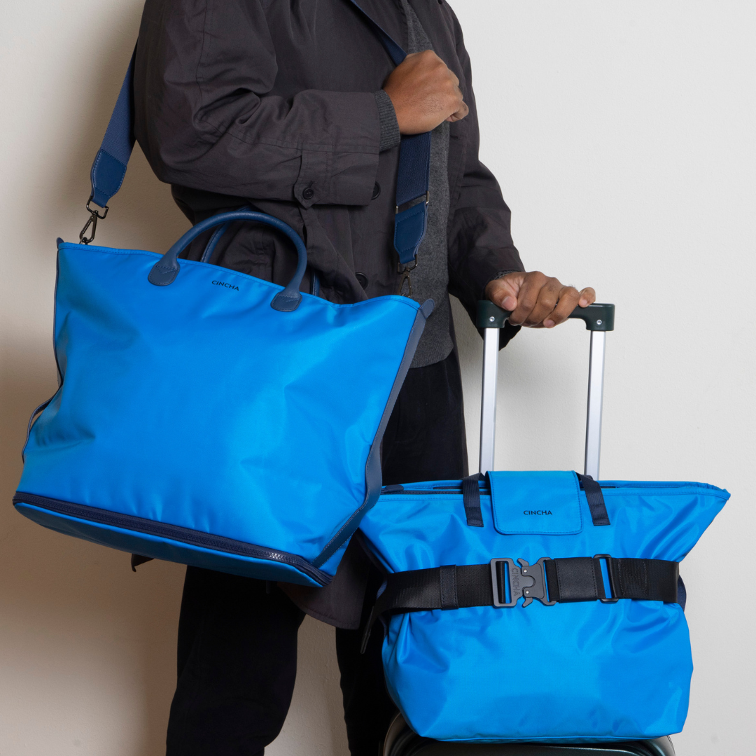 The Expandable Tote - Cerulean