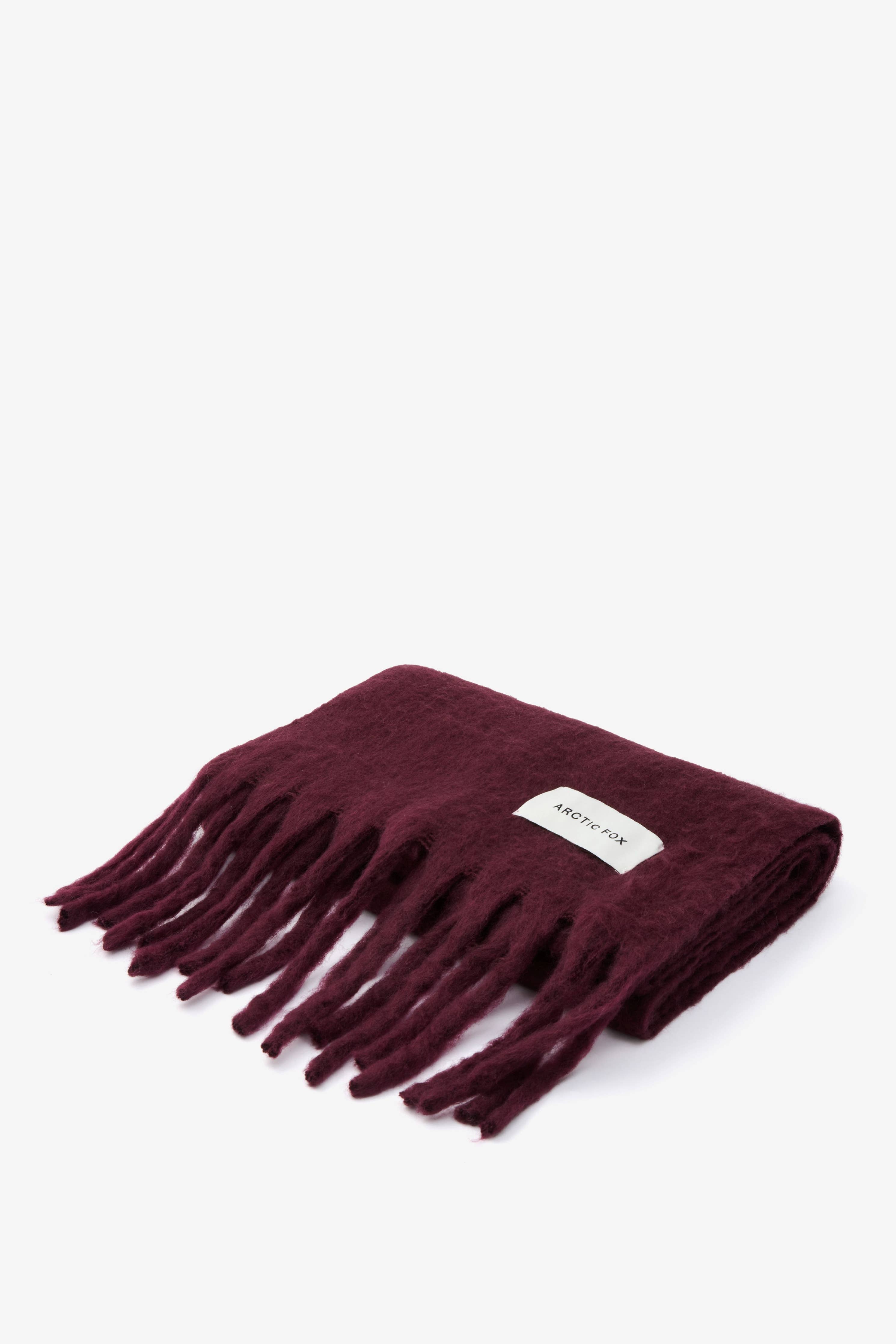 The Stockholm Scarf - 100% Recycled - Cherry Lacquer - FW25