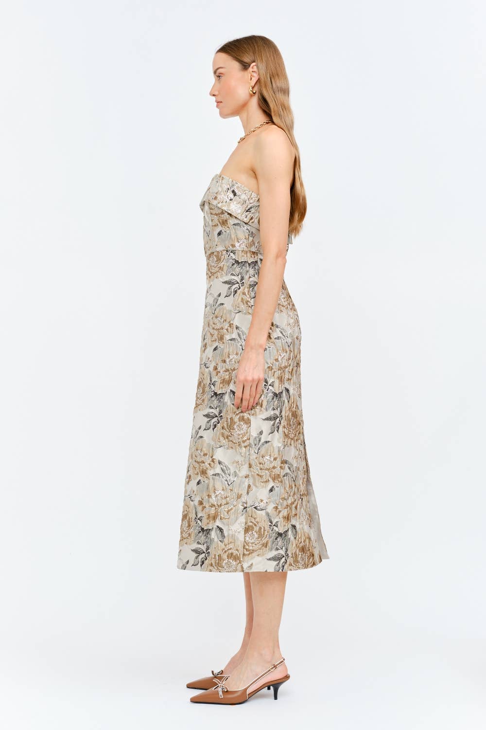 Isadora Dress - TAUPE