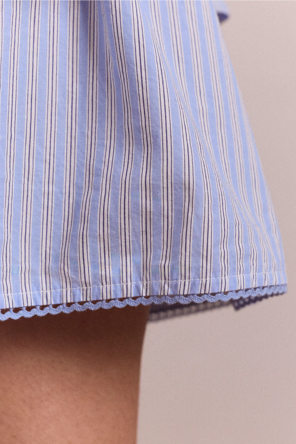 Damson Madder Inka Mini Skirt / Top - Blue Stripe