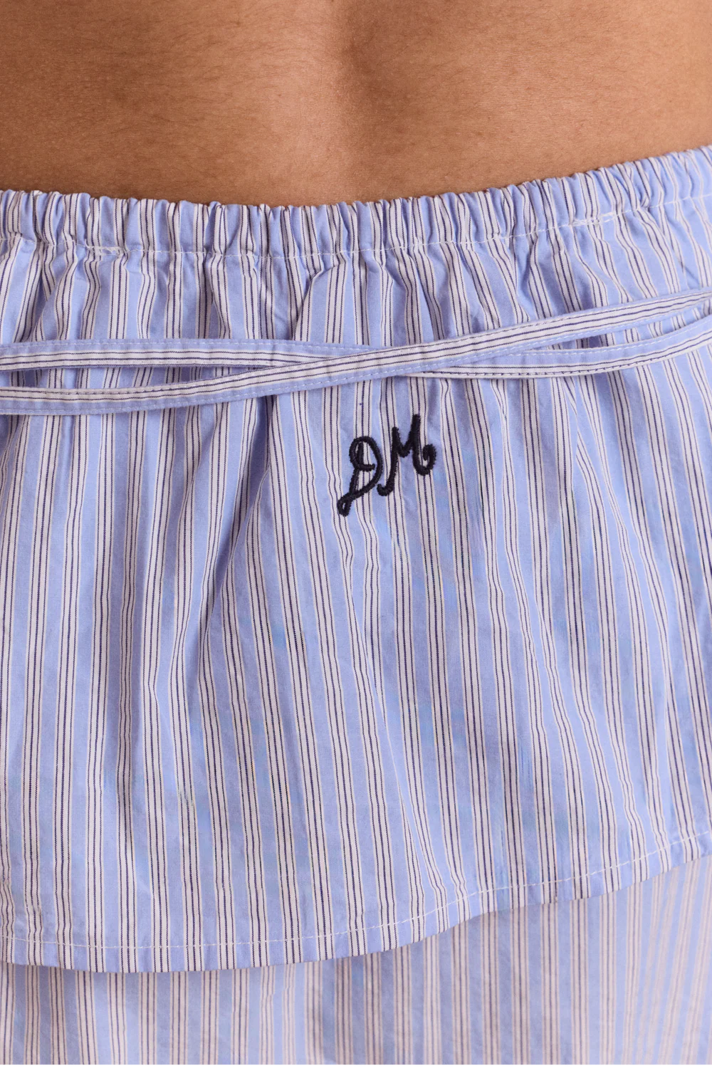 Damson Madder Inka Mini Skirt / Top - Blue Stripe