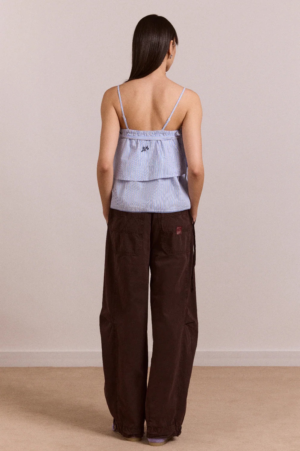 Damson Madder Inka Mini Skirt / Top - Blue Stripe