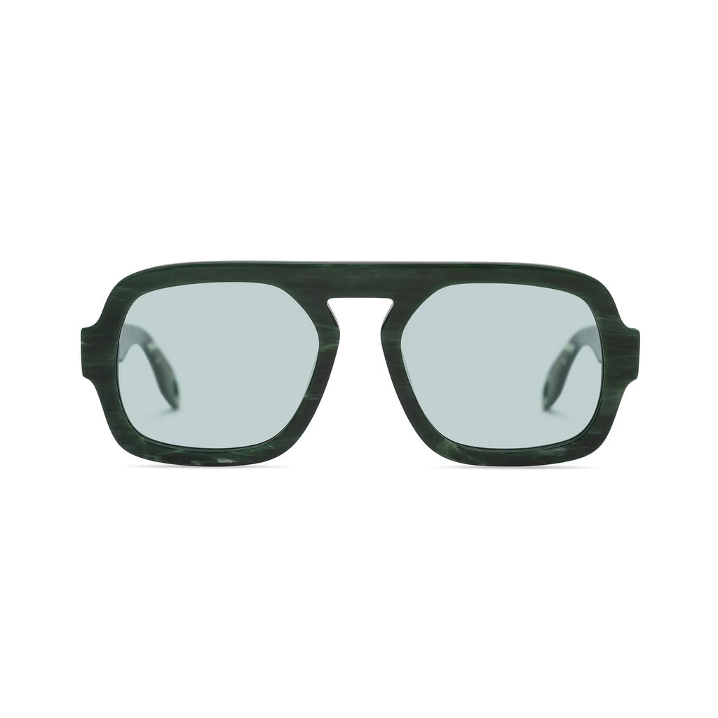 ELISA JOHNSON JANE IN GREEN TORTOISE