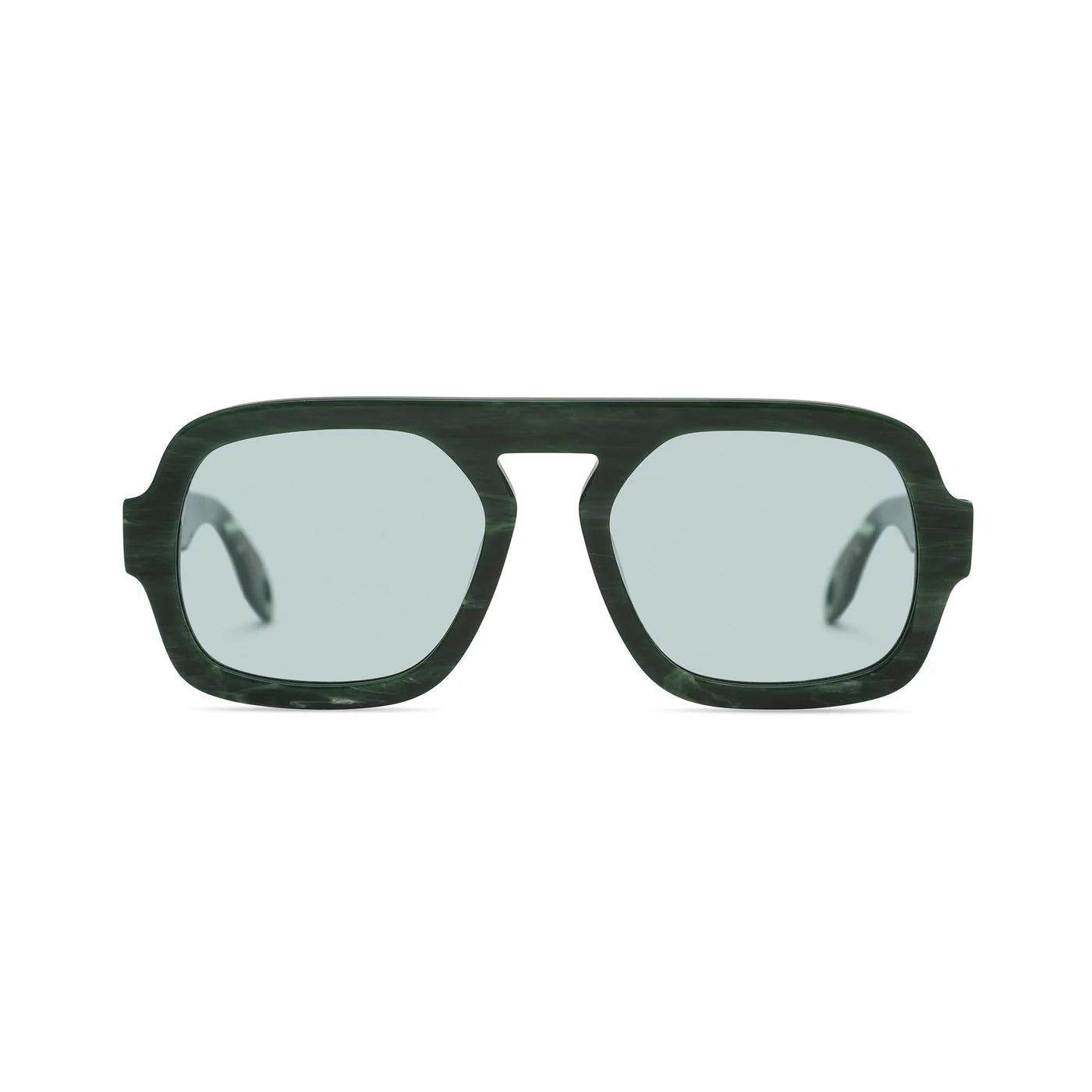 ELISA JOHNSON JANE IN GREEN TORTOISE