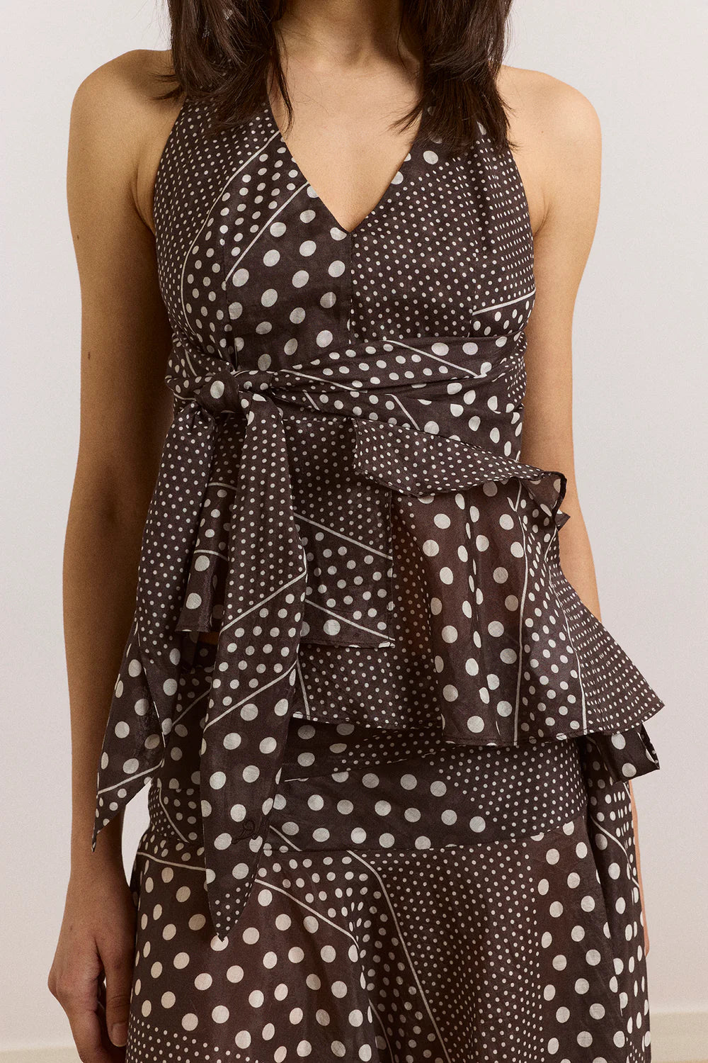 Damson Madder Leandra Halter Cami