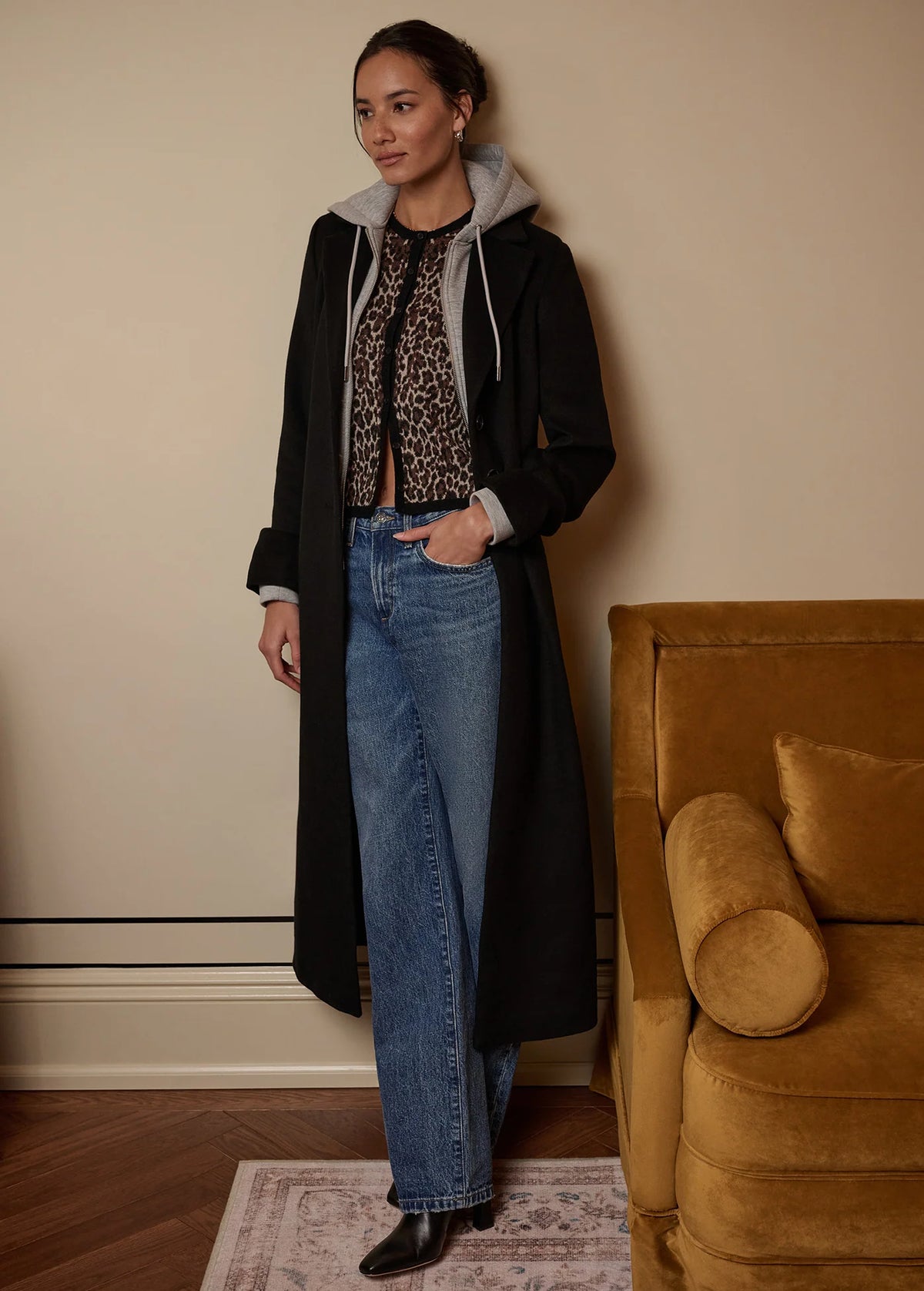 Favorite Daughter The Tommy Low Slung Straight Jeans - Charlestown Wash