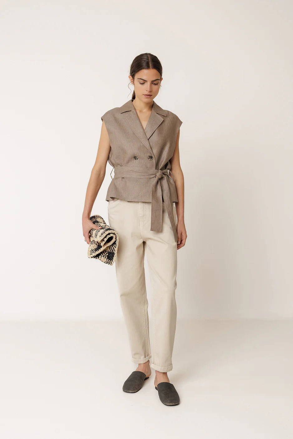 Indi & Cold Linen Vest