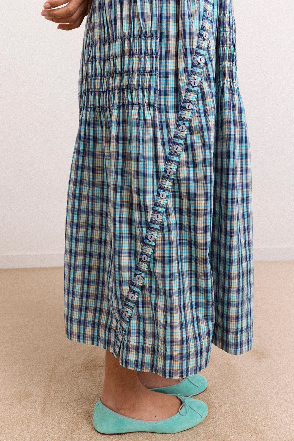 Damson Madder Lyra Midi Dress