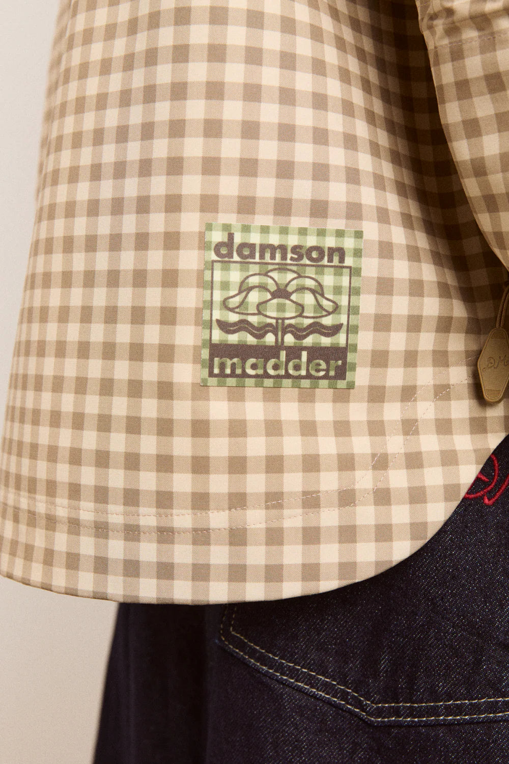 Damson Madder Matilda Raincoat - Gingham