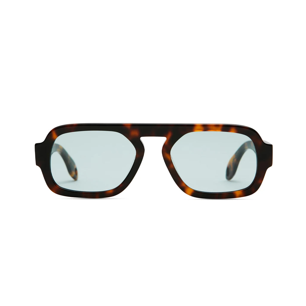 ELISA JOHNSON JANE MINI SUNGLASSES IN BROWN TORTOISE