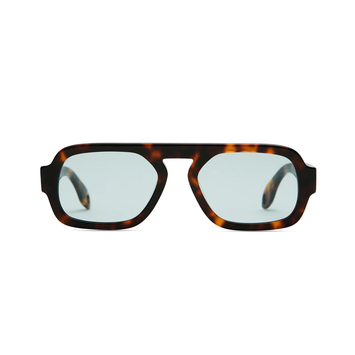 ELISA JOHNSON JANE MINI SUNGLASSES IN BROWN TORTOISE