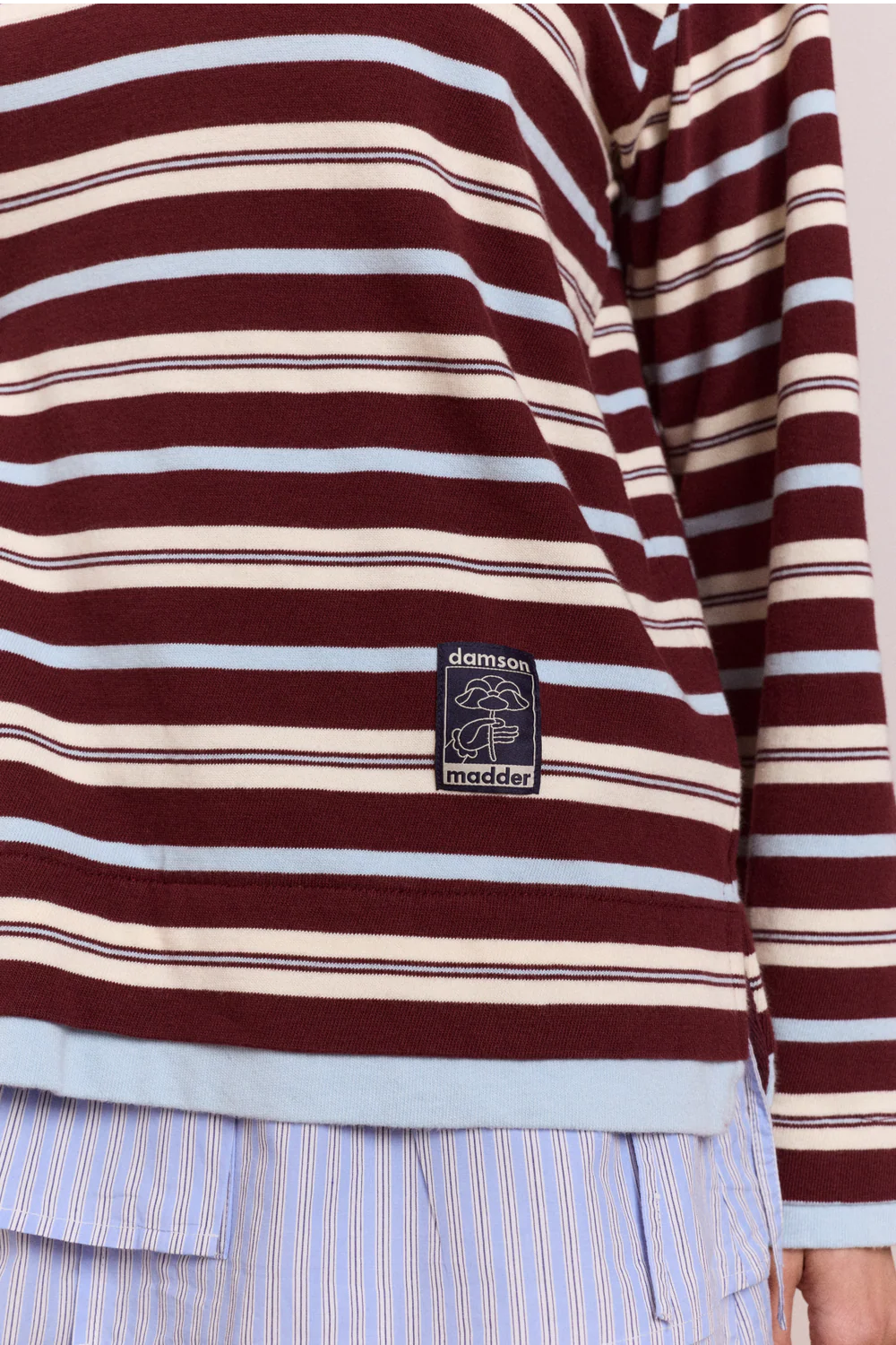 Damson madder noah cinch layered rugby