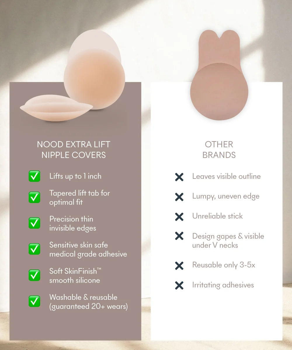 NOOD No-Show Extra Lift 4"
