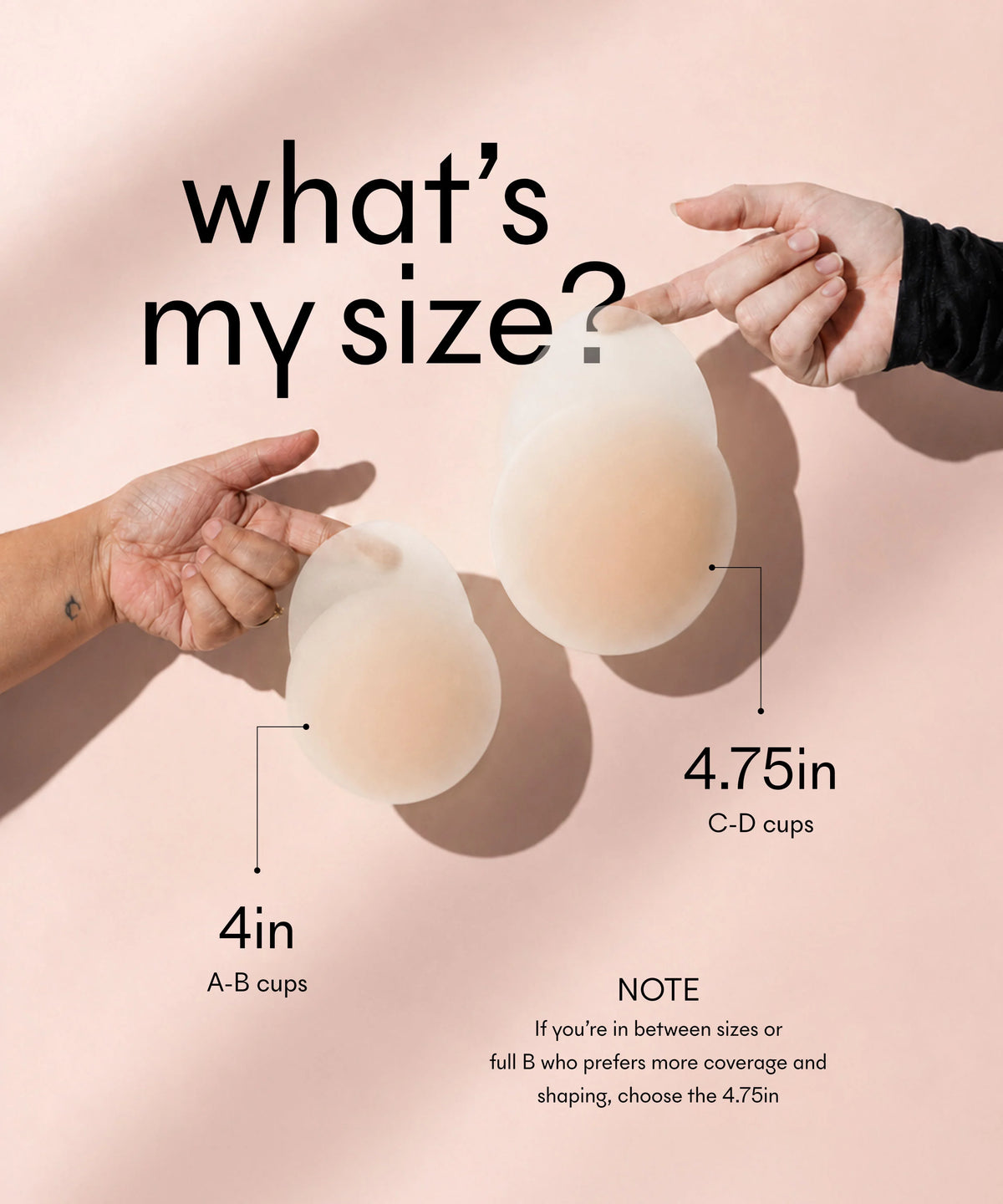 NOOD No-Show Extra Lift 4"