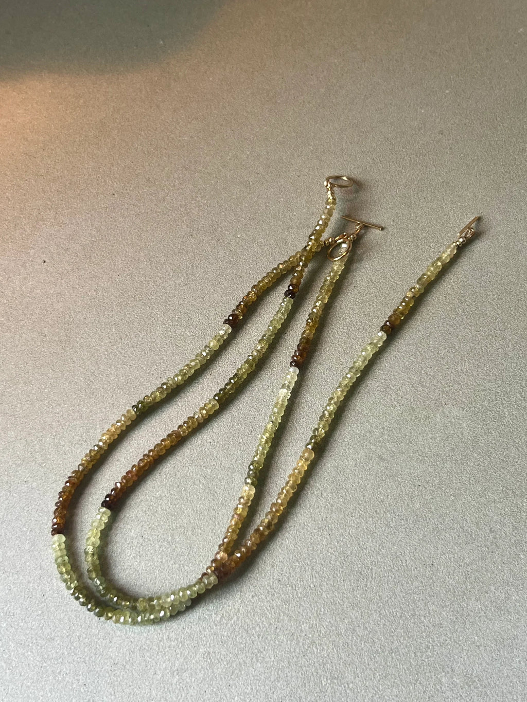 Eva G Oliver Gemstone necklace