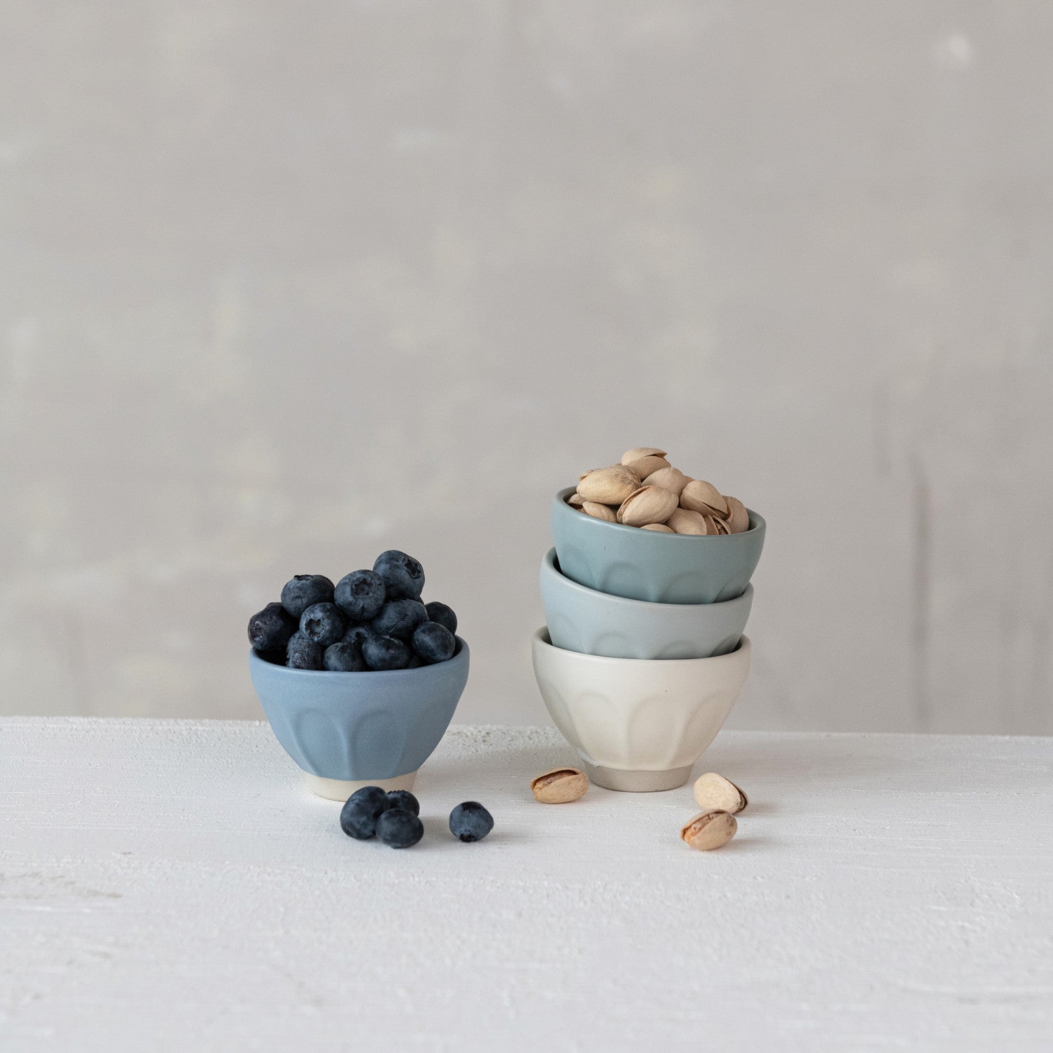 Glazed Stoneware Pinch Pot