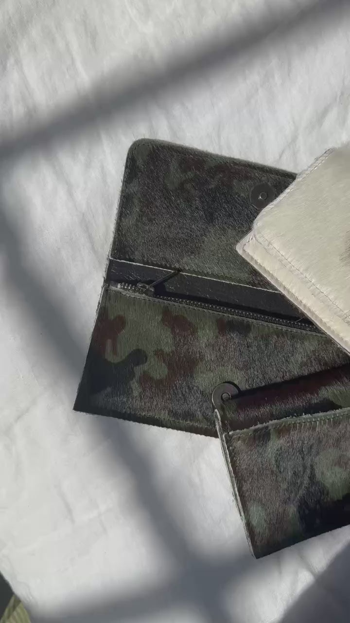 Calf Hair Pony Wallet