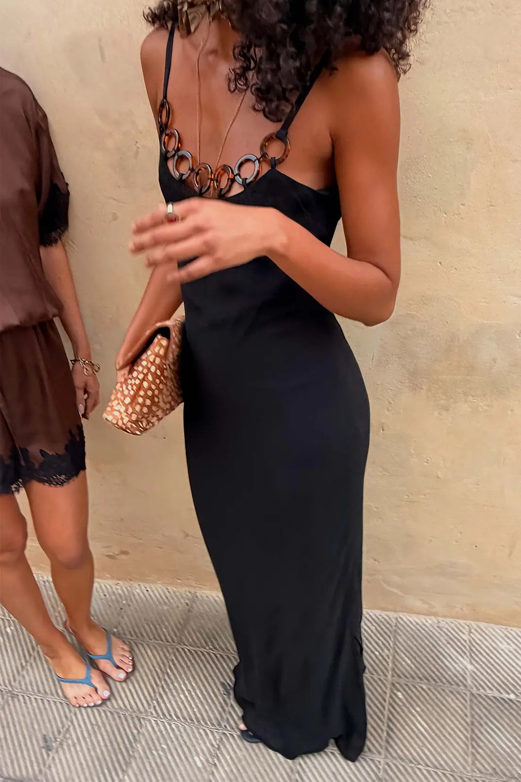 Never Fully Dressed Black Sapna Dress