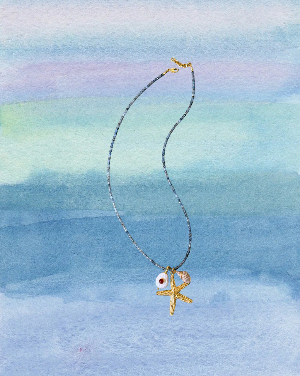 Eva G Sea Star necklace