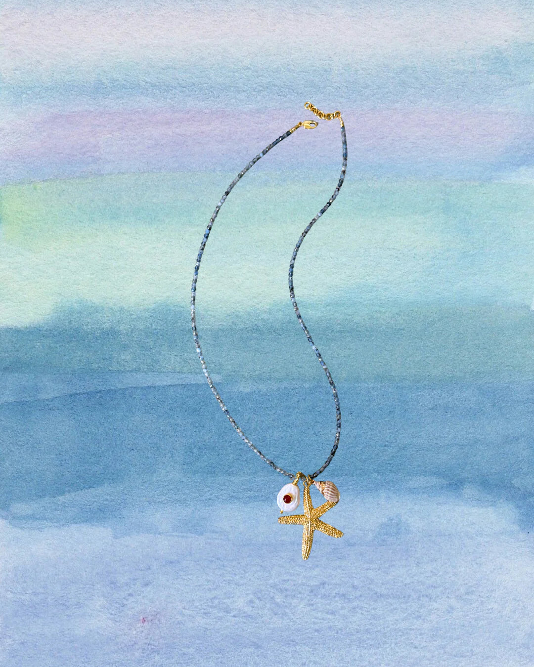 Eva G Sea Star necklace