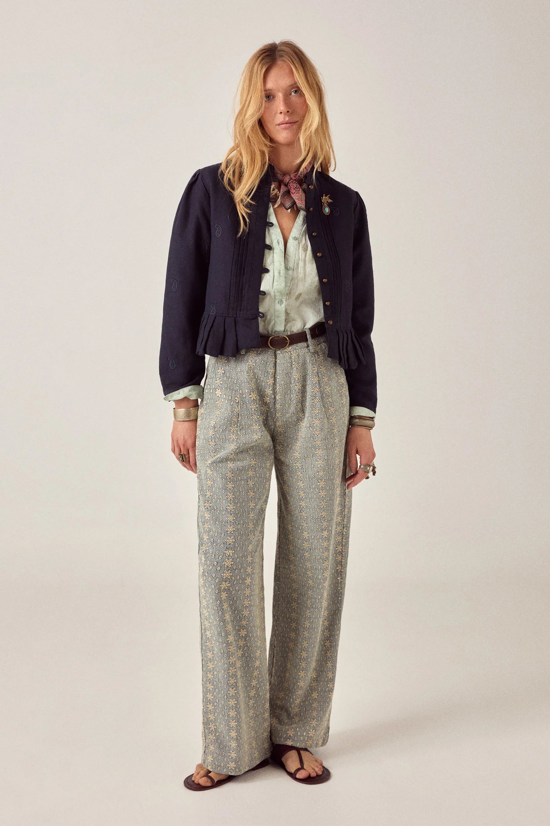 Maison Hotel Theodore Pant Western Lace